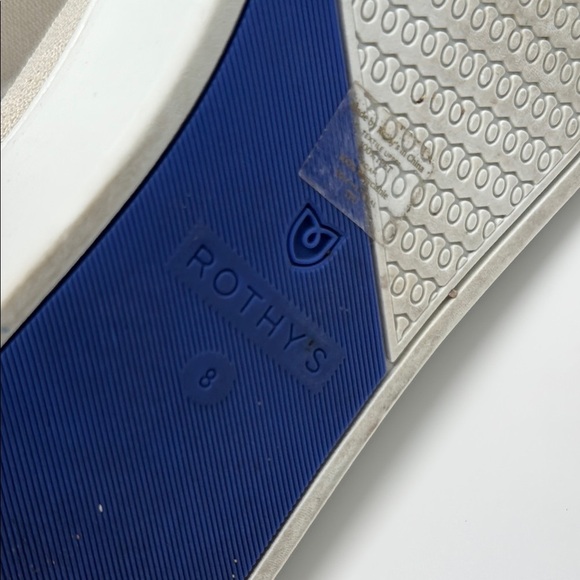 Rothy's The Slip on Beige Sand Knit Fabric Casual Low Top Sneakers Size 8 - Picture 9 of 15